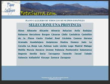 Tablet Screenshot of callejero.fotosierra.com